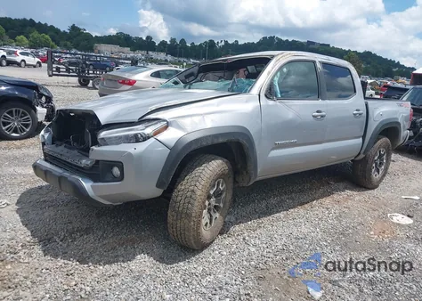 2018 Toyota Tacoma Dbl Cab/Sr/Trdspt/Or/Pro from USA, damaged, VIN 3TMCZ5AN7JM137414